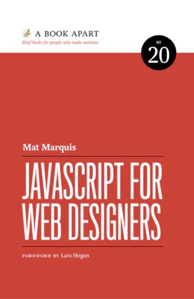 Cover of JavaScript for Web Designers.